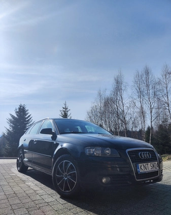 Audi A3 cena 12800 przebieg: 217000, rok produkcji 2007 z Proszowice małe 137